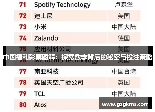 中国福利彩票图解：探索数字背后的秘密与投注策略